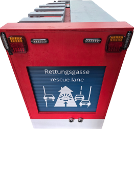 Preview: Bollerwagen "Feuerwehr-Version 2" inkl. Zubehör, Wasserpumpe und Wassertank